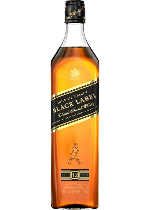 JOHNNIE WALKER BLACK LABEL  750ML