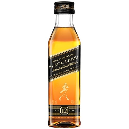 JOHNNIE WALKER BLACK LABEL  50ML