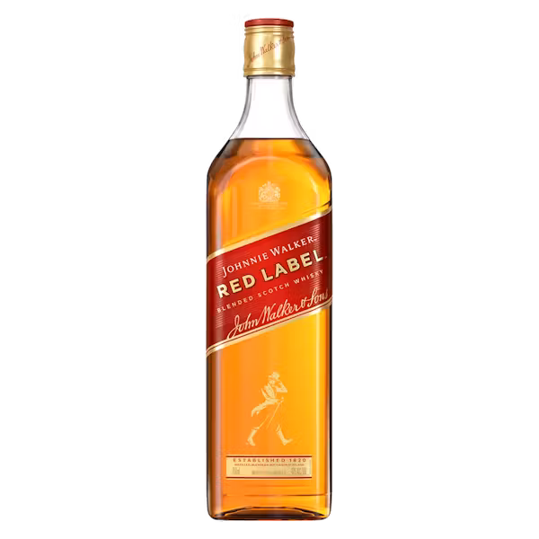 JOHNNIE WALKER RED LABEL 750ML