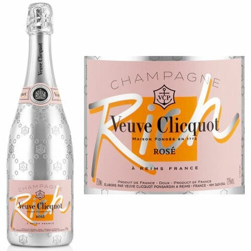 VEUVE CLICQUOT RICH ROSE 750ML