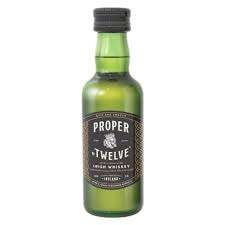 PROPER TWELVE WHISKEY 50ML IRISH WHISKEY