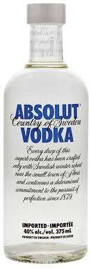 ABSOLUT VODKA 375ML