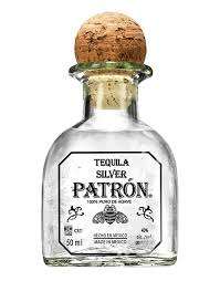 PATRON SILVER TEQUILA 50ML