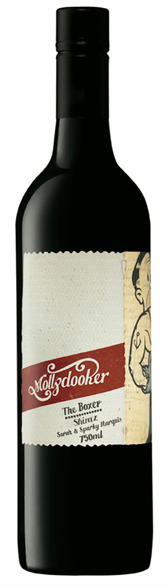MOLLYDOOKER BOXER SHIRAZ 750ML